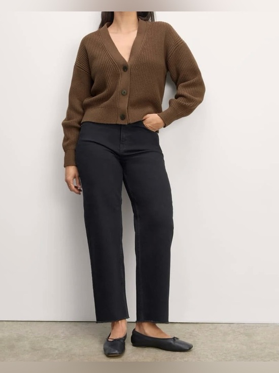 Everlane Sweaters - Everlane The Boxy Cardigan in Everyday Cotton